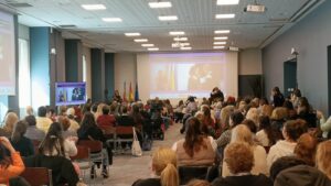 Imagen de las participantes del VIII Foro Social 