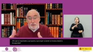 Imagen de Jorge Cardona, ponente principal del XXI Aula de DDHH