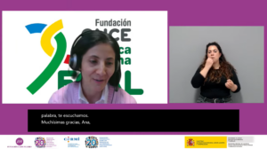 Imagen Estafania Mirpuri (FOAL), Webinario 