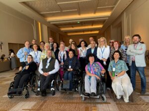 Imagen de las diferentes asistentes al evento en Chipre 