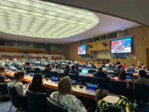 Imagen de un momento del Foro de la Sociedad Civil de la Convención Internacional sobre los Derechos de las Personas con Discapacidad, la reunión mundial de organizaciones de la discapacidad articulada en torno a la Alianza Internacional de la Discapacidad (Nueva York, Estados Unidos de América, 8 de junio de 2026)